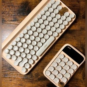 Lofree Dot - Mechanical Keyboard & Keypad - Milk Tea